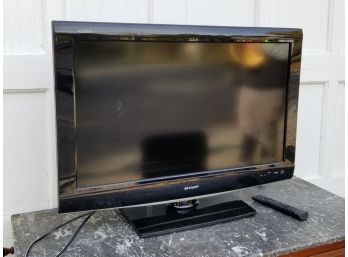 A Sharp Aquos Flat Screen TV