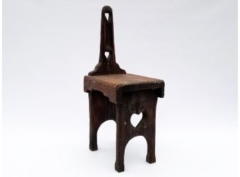 A Primitive Birthing Chair
