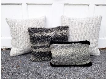 Down Stuffed Accent Pillows, Some By Rosemary Hallgarten