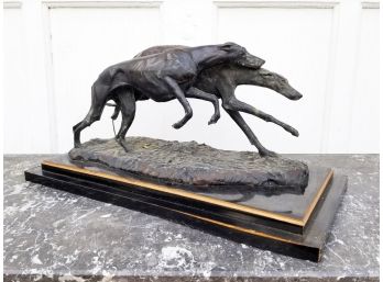 An Original Artist Proof Greyhound Sculpture