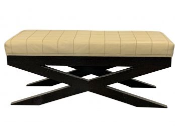 Leather Upholstered Bench