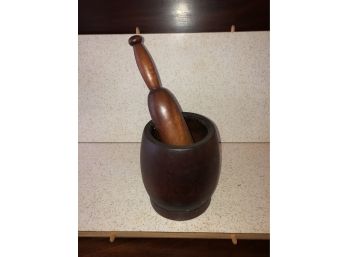 (19th C) Mortar And Pestle