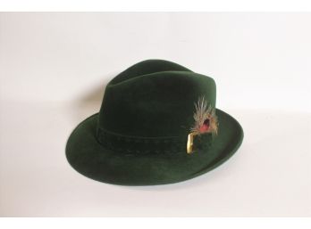 Edinboro Greenstone Felt Hat