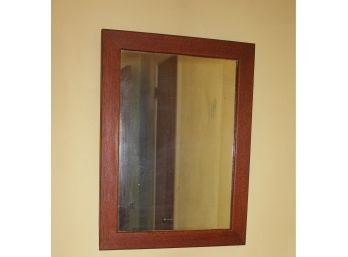 Antique Oak Mirror