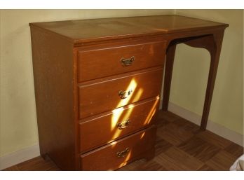 1960s  Solid Maple One Bank Desk