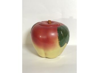 Vintage Ceramic Apple-from Cookie Jar