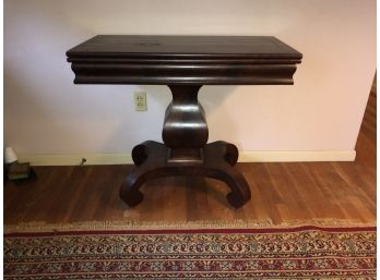 American Classical Mahogany Card Table