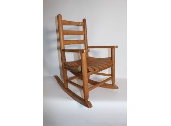 Cute Maple Child's Rocker