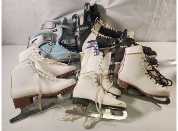 Winter Ice Skate Assortment For The Whole Family!  LL Bean, Powerline, CCM Rapide And More