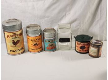 Canisters And Tins Assortment