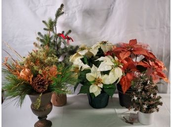 Assortment Of Faux Holiday Greenery