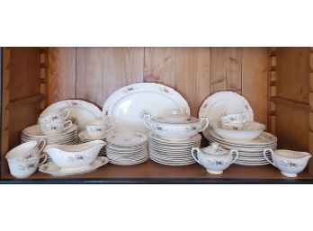 Vintage Canonsburg 'Petite' China Partial Service For Twelve