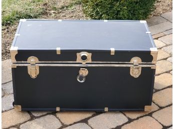 Rolling Storage Trunk With Two Wheels