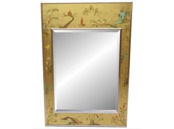 Vintage LaBarge Chinoiserie Mirror - Signed