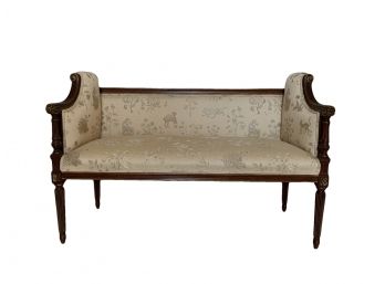 Louis XVI Style Upholstered Bench (1 Of 2) Paid $2050
