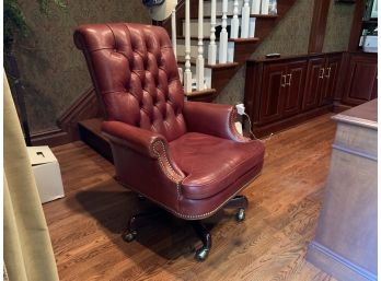 Hancock & Moore Tufted Leather Executive Chair