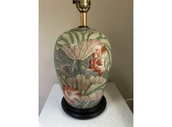 Vintage Hong Kong Ginger Jar Lamp