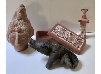 Fine Lot Of Mexican & South American Pottery