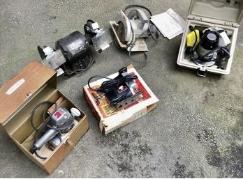 Large Lot Of Power Tools