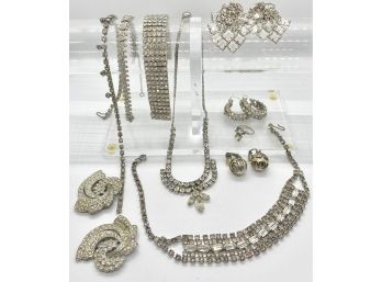 Jewelry Lot 9 - Sparkly Lot - Includes Sterling Silver