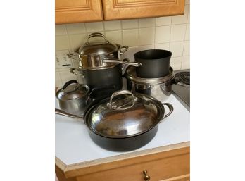 Nice Kitchen Pots & Pans Lot