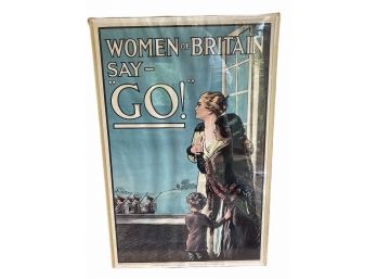 WW 1 Britain War Poster