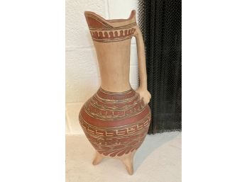 Fine Vintage Mexican Folk Art Pottery 19' Tall