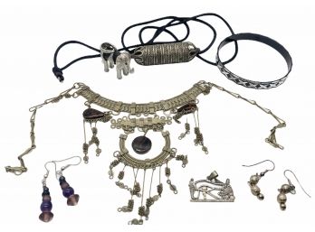 Jewelry Lot 1-12 - Silvertone Set