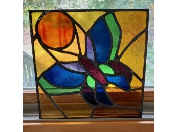 Studio Stained Glass Plaque  12 1/2' X 12 1/2'