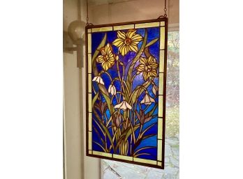 Vintage Stained Glass Window Art