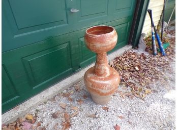 Funky Pottery With Crooked Shape
