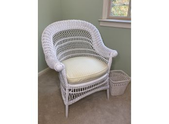 Beautiful, High-Quality, Vintage Wicker Chair