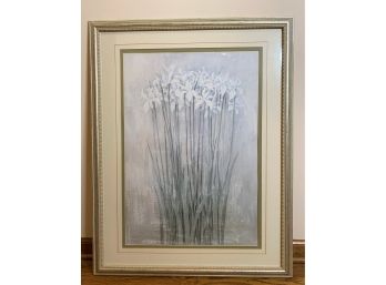 Professionally Double-Matted & Framed Floral Still Life