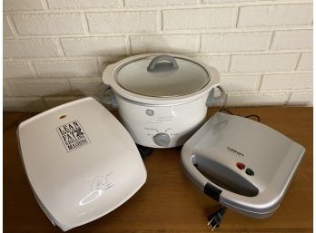 Trio Of Countertop Kitchen Appliances