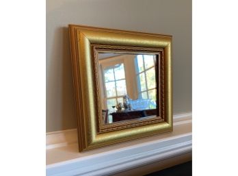 Petite Mirror, Ornate Gilt Frame