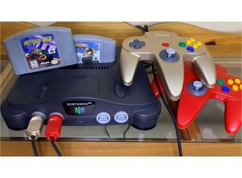 Nintendo 64 Game Console, Controllers, Games