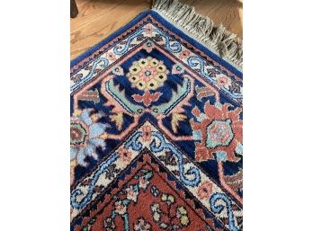 Vintage, High-Quality Karastan Wool Room-sized Area Rug Woven In The USA