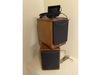JVC SP-UX7000 Cherry Wood Mini Bookshelf Speakers 4ohm 20W