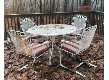 Outdoor Dining Table &  Four Chairs