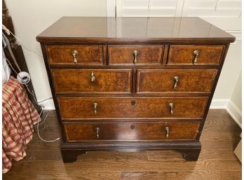 Burled Wood Chest Of Drawers