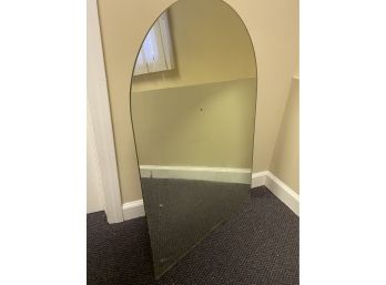 Simple Arched Plate Mirror
