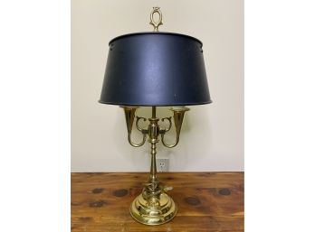 Beautiful, High Quality Two-Light Brass Lamp