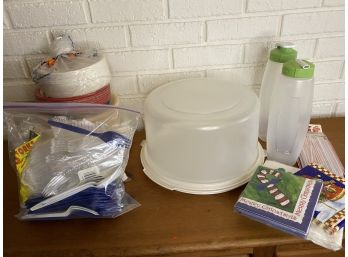 Rubbermaid & Disposable Cutlery/ Plates
