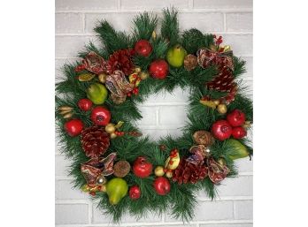 Cheerful Holiday Wreath