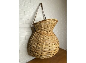 Antique Adirondack Pack Or Trapper Basket