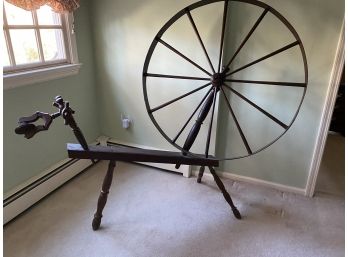Antique Spinning Wheel #1