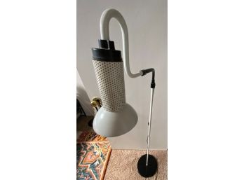 Black & White Adjustable Goose-Neck Reading Lamp