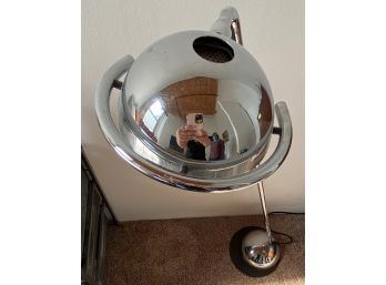 MCM Koch And Lowy Space-Age Reading Lamp In Chrome & Black