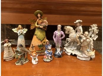Collector’s Figurine & Planter Lot (mb54)