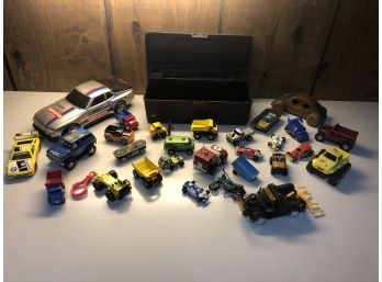 Vintage Tyco Box & Cars Lot (jp9)